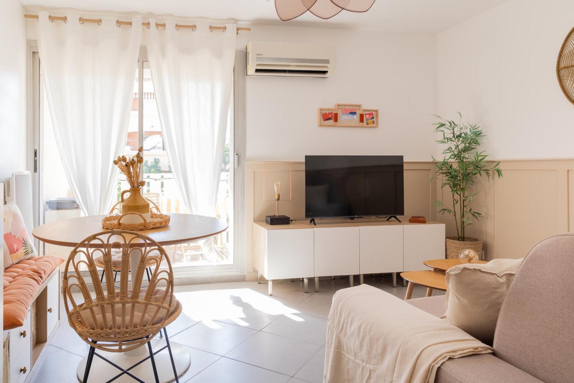Appart Cosy, Piscine, Clim, Parking Prive - Proche Plage - Arrivee Autonome - Lit Queen Size La Seyne-sur-Mer Ngoại thất bức ảnh